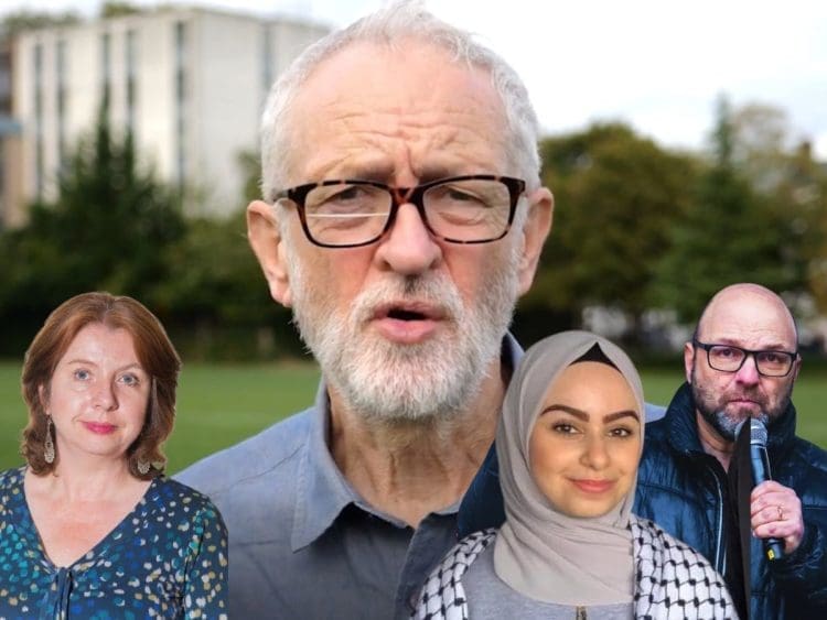 Jeremy Corbyn and Collective candidates general election